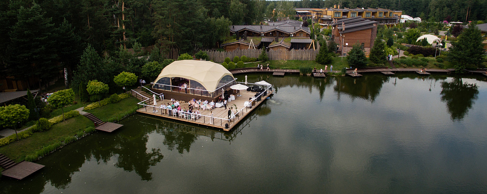 Шатер на озере Te amo