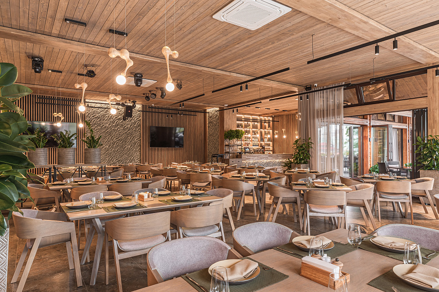 Зал "Панорама" с летней террасой