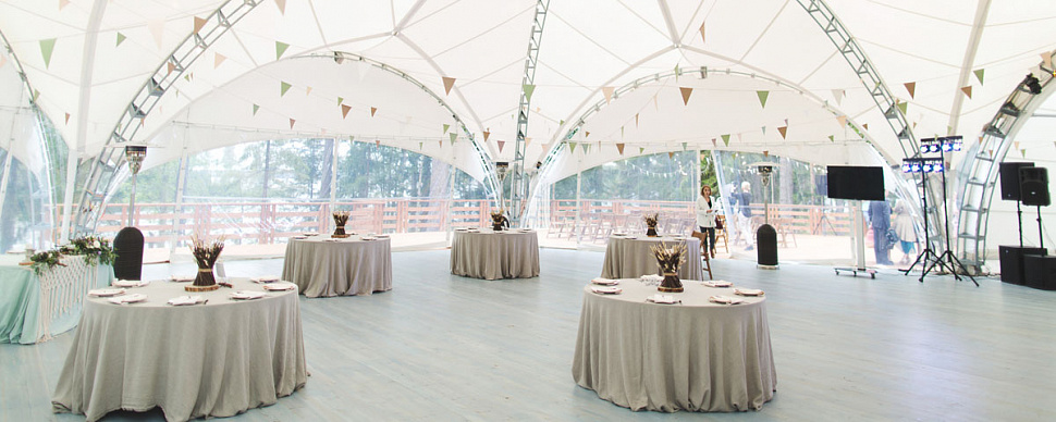 Летняя площадка-шатёр