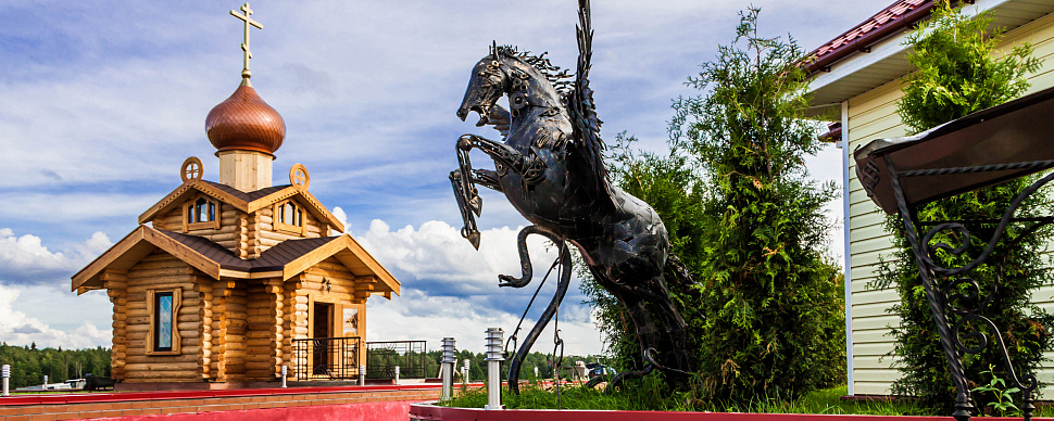 Вся территория аэродрома Кусино