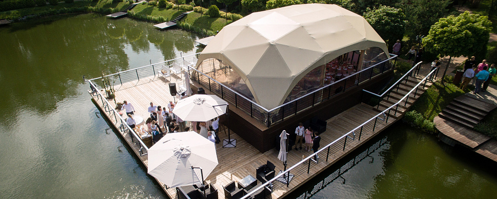 Шатер на озере Te amo