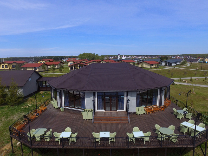 Банкетная беседка на воде