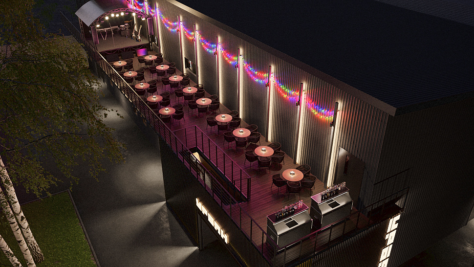 Летняя веранда