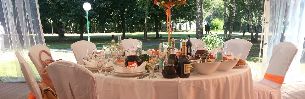 Площадка open-air, шатер «Березовая роща