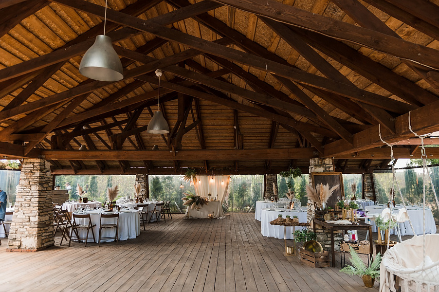 Большая летняя веранда