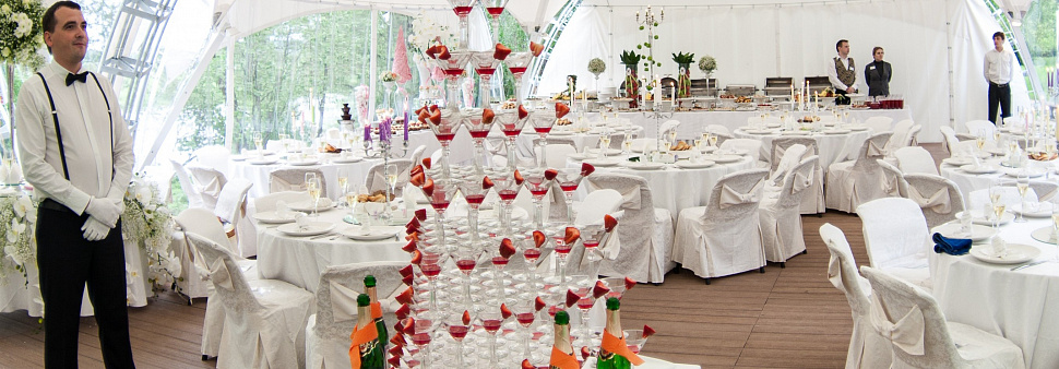 Площадка open-air, шатер «Березовая роща