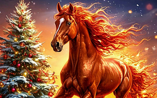 Стиль Нового 2026 года: Как угодить Огненной Лошади в декоре