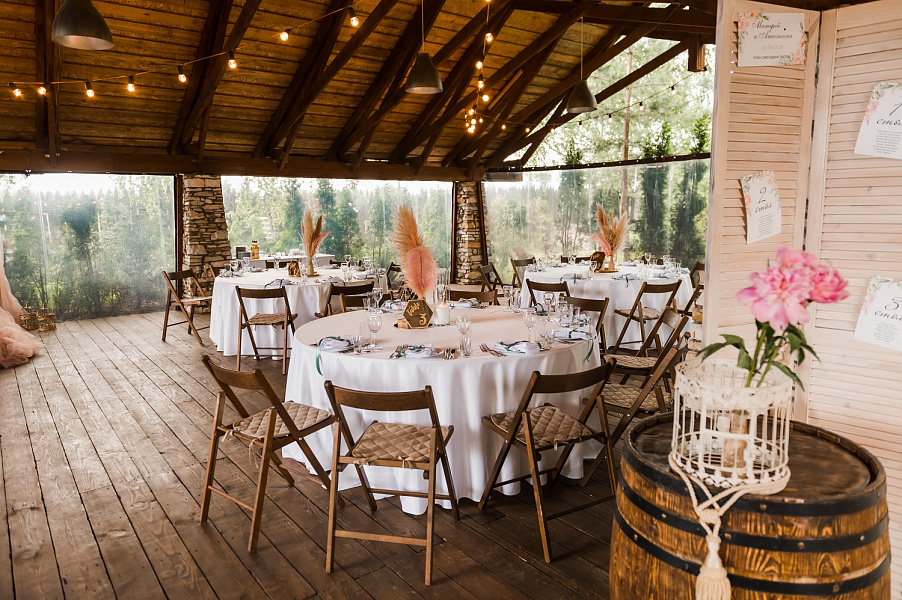 Большая летняя веранда