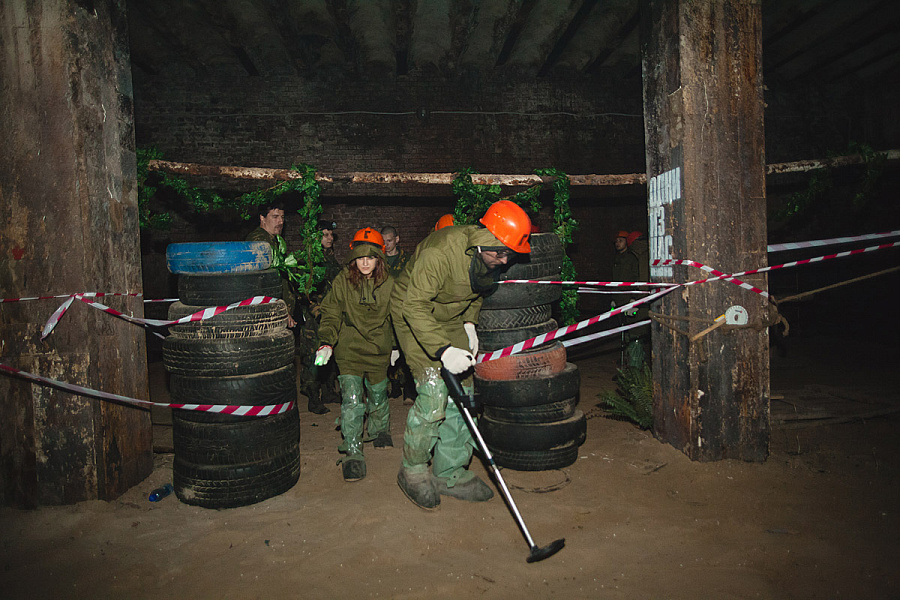 Игровая зона для квестов по подземелью