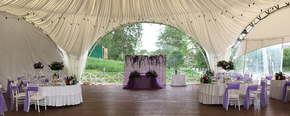 Шатер «Граф Орлов» и шатер «Екатерина II