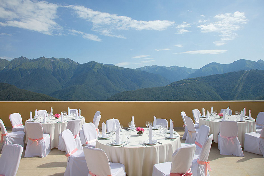 Открытая банкетная террасса