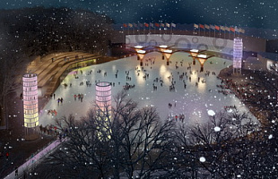 Каток Лед в Сокольниках