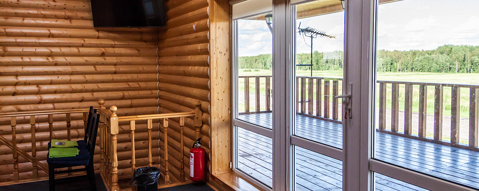 Вся территория аэродрома Кусино